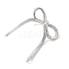 Brass Stud Earring Finding LS-KK-U061-14B-P-4