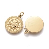 Ion Plating(IP) 304 Stainless Steel Charms STAS-F256-046G-3