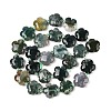 Natural Moss Agate Beads Strands G-NH0009-A01-02-3