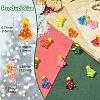12Pcs 6 Colors Glass Enamel Beads LAMP-CJ0002-67-2