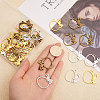 CHGCRAFT 48PCS 3Style Easter Theme Alloy Pendants FIND-CA0008-68-3