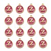 Golden Plated Alloy Enamel Charms X-ENAM-S118-08Z-2