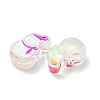 UV Plating Acrylic Beads X-OACR-Z021-02H-2