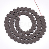 Spray Painted Non-magnetic Synthetic Hematite Beads Strands G-T116-04-20-2