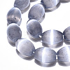 Dyed Natural Selenite Beads Strands G-T138-232B-3