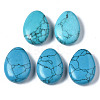 Synthetic Turquoise Pendants G-N0326-74I-1
