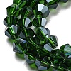 Transparent Electroplate Glass Beads Strands EGLA-A039-T2mm-A25-3