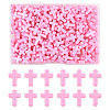 200Pcs Opaque Acrylic Beads SACR-FS0001-39B-1