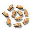 Handmade Printed Porcelain Beads PORC-E015-17D-1