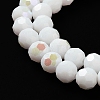 Opaque Glass Beads Strands EGLA-A035-P8mm-L01-3