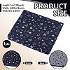 Cotton Denim Fabric DIY-WH0504-872C-2