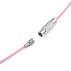 Stainless Steel Wire Necklace Cord DIY Jewelry Making TWIR-R003-03-2