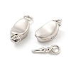 925 Sterling Silver Box Clasps STER-C005-12B-P-2