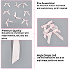 6Pcs Polyester Bowknot Hanging Streamer AJEW-SP0002-71B-4