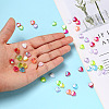 Eco-Friendly Transparent Acrylic Beads TACR-YW0001-07I-8