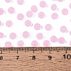 FGB Frosted Transparent Glass Seed Beads SEED-N013-04A-05-4