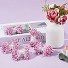 Cotton with Gypsum Artificial Flower Core for Hairpin Accessories DIY-WH20001-21C-4