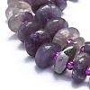 Natural Purple Tourmaline Beads Strands G-K245-H08-A01-3