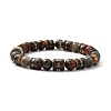 Natural & Synthetic Gemstone Stretch Bracelets BJEW-JB05359-2