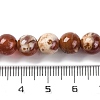 Natural Fire Crackle Agate Beads Strands G-G163-A01-02-5