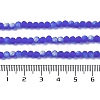 Transparent Glass Beads Strands EGLA-A034-T4mm-MB31-5