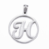 Non-Tarnish 304 Stainless Steel Pendants STAS-K162-050P-1