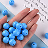 Opaque Acrylic Beads MACR-S370-C16mm-8-5