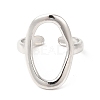 201 Stainless Steel Finger Ring RJEW-E063-49P-2