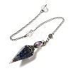 Resin Bullet Dowsing Pendulum Big Pendants G-H058-01AS-09-1