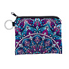 Mandala Flower Pattern Polyester Clutch Bags PAAG-PW0016-03F-1