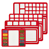 4Pcs 4 Styles Felt Bead Design Board DIY-BC0012-77-1