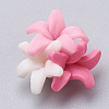 Handmade Polymer Clay Flower Beads CLAY-S089-15E-1