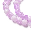 Crackle Glass Beads Strands GLAA-U001-6mm-04-2