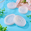 4Pcs 4 Styles Silicone Soap Molds DIY-TA0013-19-6