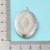Rack Plating Brass Locket Pendants KK-K277-05P-4