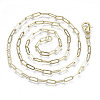 Brass Paperclip Chains MAK-S072-10B-KC-2