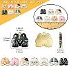 14Pcs 7 Colors Alloy Pendants FIND-FS0003-01-4