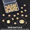 Unicraftale 50Pcs Ion Plating(IP) 304 Stainless Steel Connector Charms STAS-UN0054-30-5