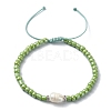 6Pcs 6 Colors Glass Seed Bead Bracelets BJEW-JB09991-2