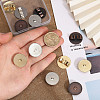 CHGCRAFT 12Pcs 3 Colors Alloy Bolo Tie Slides Clasp Cabochon Settings FIND-CA0008-91-3