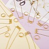 Number Pendant Necklace & Open Cuff Ring JX202A-2