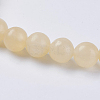 Natural Topaz Jade Beads Strands G-G515-8mm-03B-3