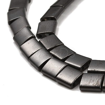Electroplated Non-magnetic Synthetic Hematite Beads Strands G-G089-B02-16-1