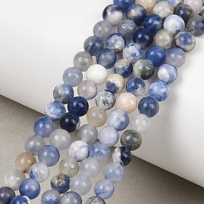 Natural Sodalite Beads Strands GSR4mmC013-1
