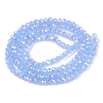 Electroplate Glass Beads Strands LS-EGLA-A044-J2mm-B03-1