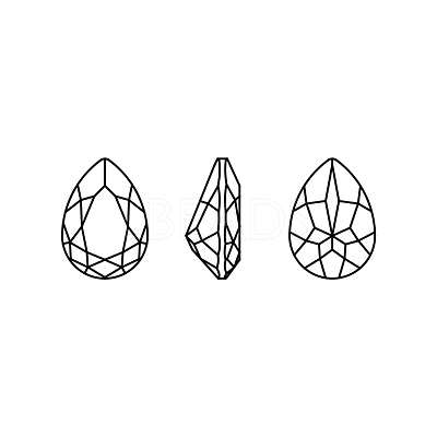 Preciosa&reg MAXIMA Crystal Fancy Stones Y-PRC-FE14-40010-1