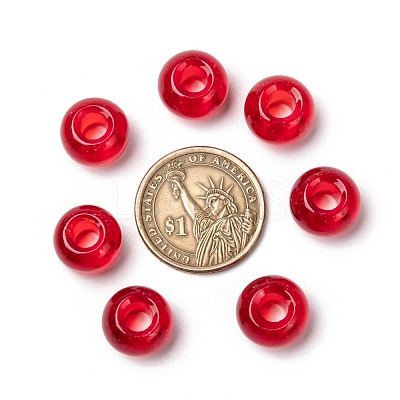 Glass European Beads X-GDA006-010-1
