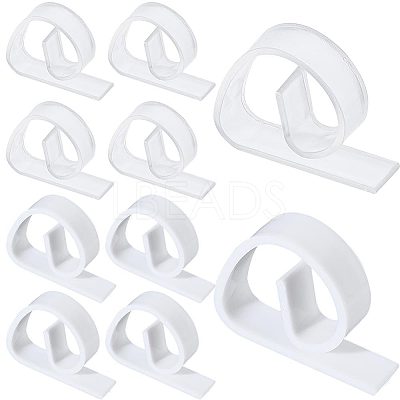 28Pcs 2 Colors Plastic Tablecloth Clips AJEW-GF0007-22-1