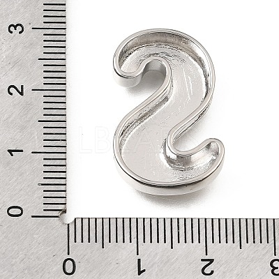 Brass Slide Charms KK-Z163-01P-S-1