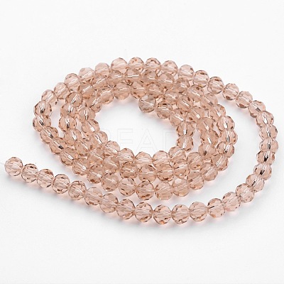 Transparent Glass Bead Strands LS-GLAA-G013-4mm-90-1